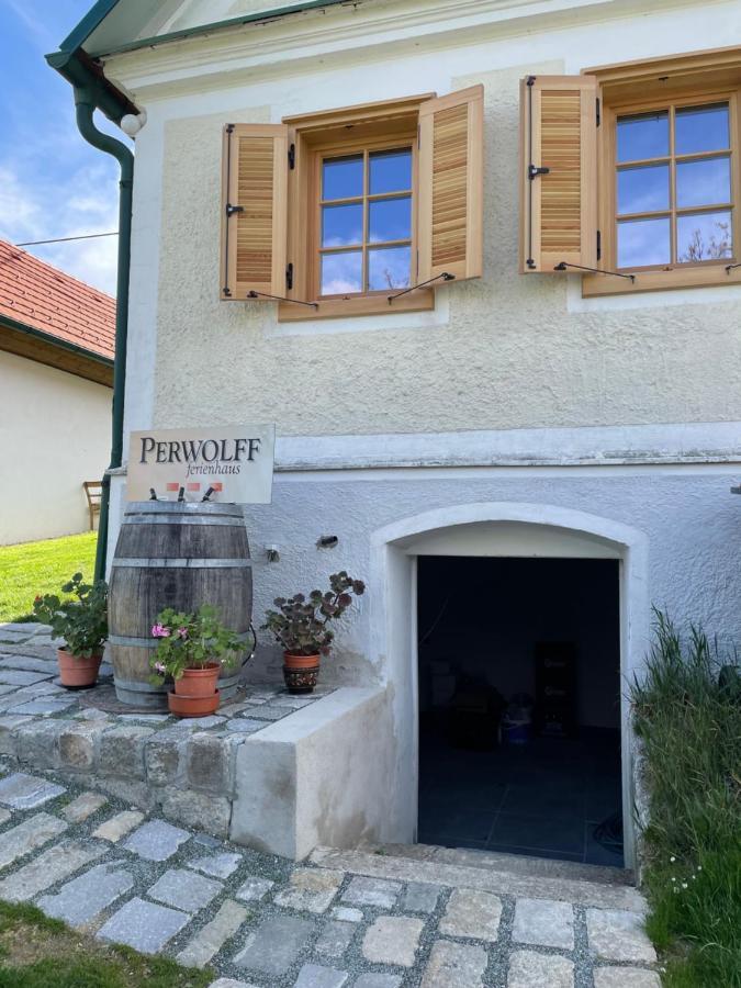 Ferienhaus Perwolff Eisenberg an der Pinka Buitenkant foto
